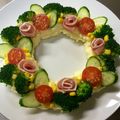 ♡シャルトリュー♡'s cooksnap of when they made Xmasリースサラダ.
