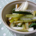 ピンクのたまご's cooksnap of when they made ちくわとネギの炒め物（お弁当用に作った）.