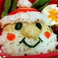 芽路ん★｡･:･ﾟ's cooksnap of when they made サンタさん★簡単★キャラ弁 クリスマス.