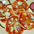 ☆美々☆'s cooksnap of when they made 簡単！美味しい！餃子の皮deピザ.