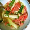 あゆも☆★'s cooksnap of when they made 長ネギとスモークサーモンのマリネ.