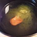 sonchorn's cooksnap of when they made 梅吸い（梅干し＆とろろ昆布のお吸物）.