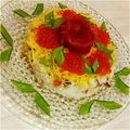 ♥ブロッコリー♥'s cooksnap of when they made 簡単！ちらし寿司ケーキ.