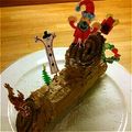 chou's cooksnap of when they made 濃厚チョコクリームのブッシュ・ド・ノエル.