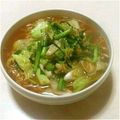 sweet_rose's cooksnap of when they made 簡単！同時に！野菜たっぷりラーメン。.