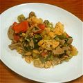 かおpon's cooksnap of when they made 豚肉とセロリのオイスターソース炒め.