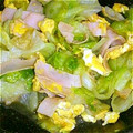 しゃりむに's cooksnap of when they made レタス消費！簡単炒めもの♪.