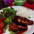 junkotan's cooksnap of when they made 鶏肉のママレード焼き.