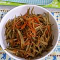 skywalker7's cooksnap of when they made お弁当に、簡単きんぴらごぼう.