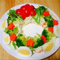 ◆まるちゃん◆'s cooksnap of when they made クリスマス♪リースのポテサラ☆.