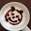 きたろうさん's cooksnap of when they made 親子でアート♪ホットミルクとカプチーノ♡.