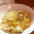 eco13ram41's cooksnap of when they made 白菜で簡単鶏塩丼☆.