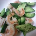 uralin's cooksnap of when they made エビとキュウリのナンプラー炒め.