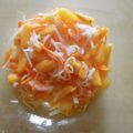 むぎとひまわり's cooksnap of when they made この時期美味しい柿と干し柿で♡大根なます.