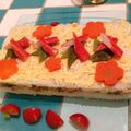 kamala's cooksnap of when they made 簡単☆牛乳パックdeケーキ？押し寿司♪.