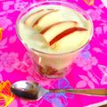 広野のタイタン's cooksnap of when they made 抹茶ヨーグルト♡　柿のトライフル❀.