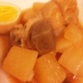 myuryomama's cooksnap of when they made 鶏手羽元・大根・こんにゃく入りの簡単煮物.