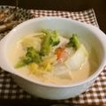 うなこさん's cooksnap of when they made 白菜とベーコンのあっさりクリームスープ.