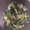ブルージェル's cooksnap of when they made 煮るだけ常備菜！小松菜と油揚げの煮びたし.