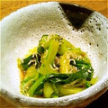 アイアンツリー's cooksnap of when they made 小松菜とちりめんじゃこのお浸し.