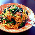 しのめさん's cooksnap of when they made ほうれん草とベーコンの和風パスタ.