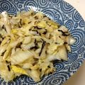 トラkitchen's cooksnap of when they made 白菜と塩昆布で簡単サラダ.
