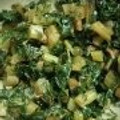 のぞ助's cooksnap of when they made かぶの葉 おかか炒め.