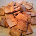 ☆Marie★'s cooksnap of when they made ☆ガリガリ食感☆おから納豆チップス.