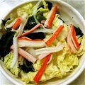 maco33's cooksnap of when they made シャキシャキ白菜サラダ.