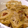 tuik75's cooksnap of when they made 我が家の◎レンコン◎きんぴら.