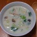 Ｃｈｉｋａｙａｎ's cooksnap of when they made 簡単5分☆白菜と青梗菜の熱々ミルクスープ.