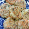 ゆうママ1308's cooksnap of when they made 離乳食*完了期『豚挽肉とじゃがのお焼き』.