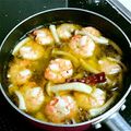 ときたまご77's cooksnap of when they made えびのアヒージョ.