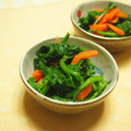 ガメコ's cooksnap of when they made ほうれん草の塩昆布和え.