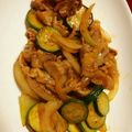 クックN47SDG☆'s cooksnap of when they made ズッキーニと豚肉のケチャップいため.