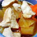 咲わんこ's cooksnap of when they made 圧力鍋で鳥むね肉とかぶの煮物♪.