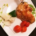 りんごのおいも's cooksnap of when they made クリスマスに♪イタリアン照り焼きチキン.