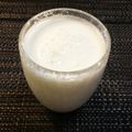 haturi's cooksnap of when they made 自家製ミントシロップで作る☆ラッシー.