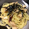 かとえりぴょん's cooksnap of when they made 麺つゆとツナの和風パスタ.