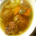 Yuminmama's cooksnap of when they made 白菜と肉団子のスープ.