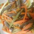 Yuminmama's cooksnap of when they made シンプル♪きんぴらごぼう.