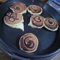 ぽんず推し！'s cooksnap of when they made 子供と一緒に♪お絵かきホットケーキ.