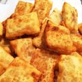 いけちびん's cooksnap of when they made 持ち寄りに！餃子の皮でさつまいもパイ.