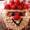 そゆた's cooksnap of when they made クリスマスケーキ～ｻﾝﾀさん.