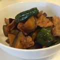 vみっきぃv's cooksnap of when they made 茄子とピーマンの甘辛煮.