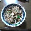阿波の局's cooksnap of when they made 豚肉と厚揚げのさっぱりもやし炒め.