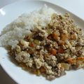 ゆかりん。。。's cooksnap of when they made 豚ひき肉そぼろライス.