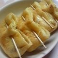Reina6's cooksnap of when they made 油揚げの納豆詰め.
