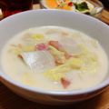takabon's cooksnap of when they made 暖まるね♪白菜とベーコンのクリーム煮.