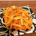 TMKEK's cooksnap of when they made 大根の皮で★ピリ辛みそマヨ炒め.